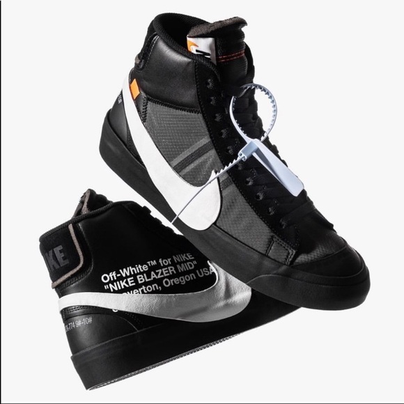 off white black blazers